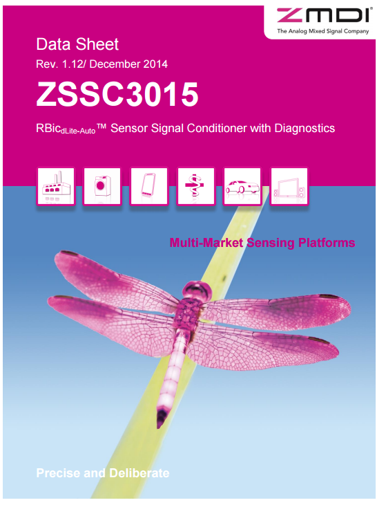 ZMDI - Sensor Signal Conditioner w/ Diagnostics