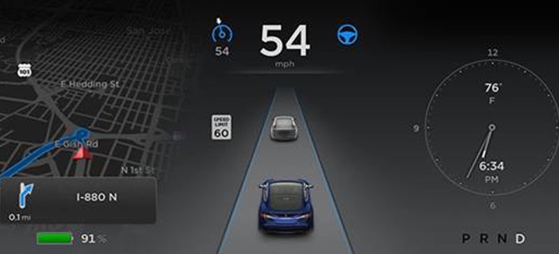 Tesla autopilot 1