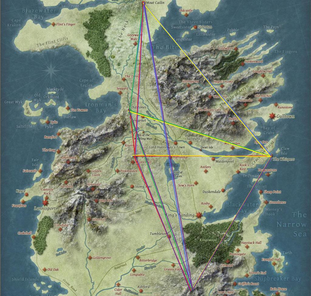 Leyline Map Westeros