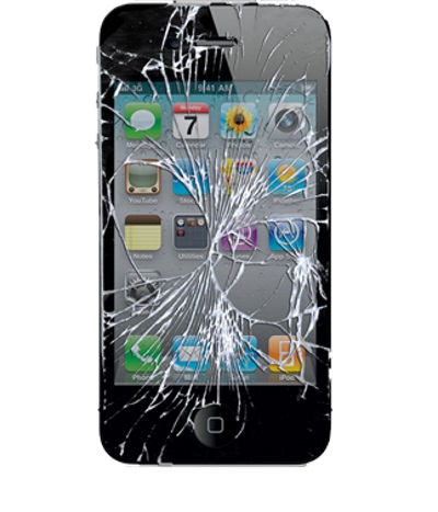 Cracked iPhone