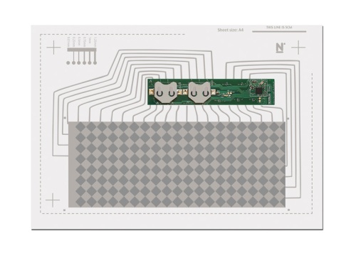 Bottom layer of printable keyboard