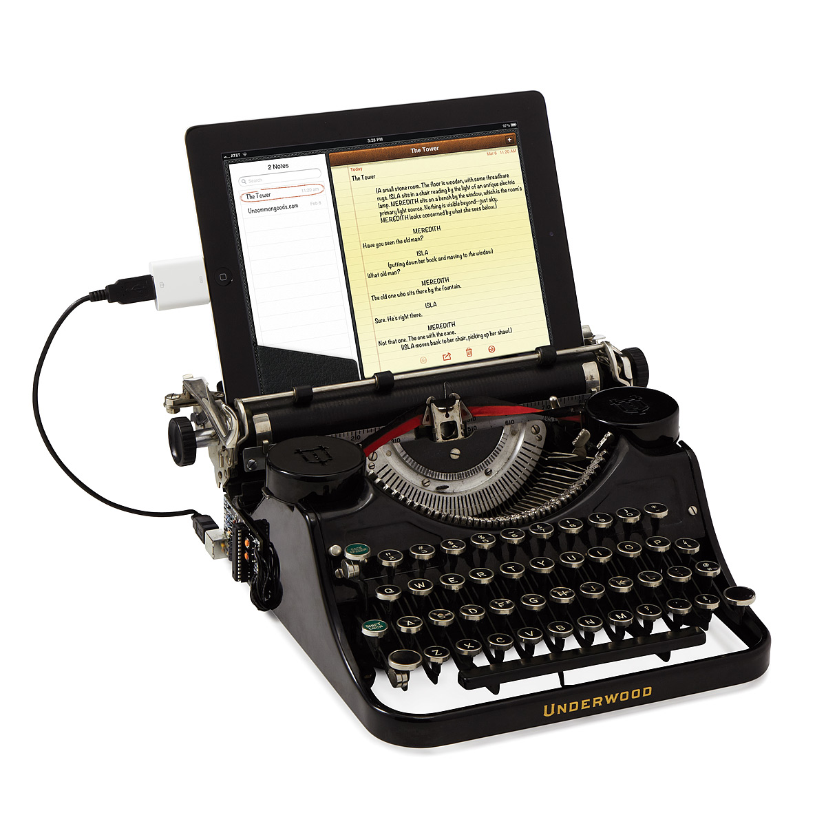 USB typewriter