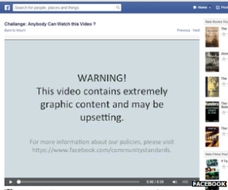 Facebook warning