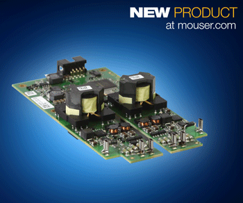 PT62SCMDxx Dual SIC MOSFET Driver Boards from Cree