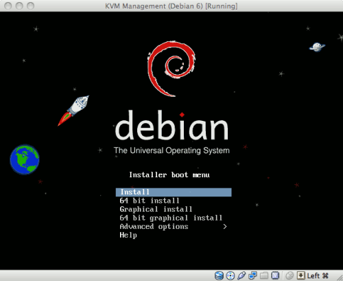 Debian 6 screenshot