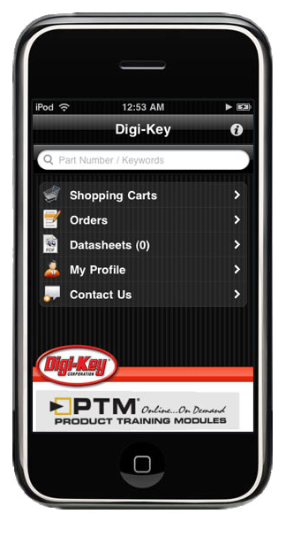 Digi-Key's App