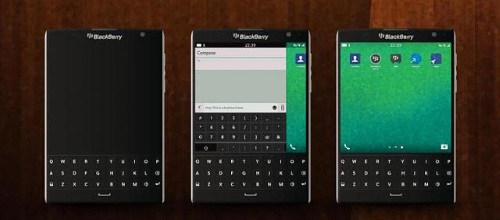 Blackberry Passport keyboard