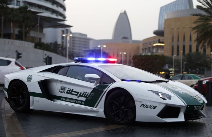 Dubai police car