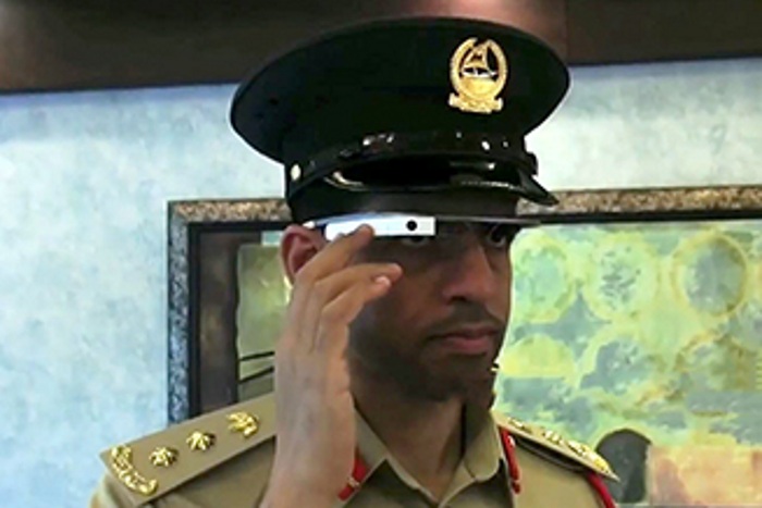 Dubai police using google glass