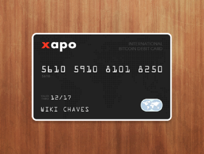 Xapo bitcoin debit card