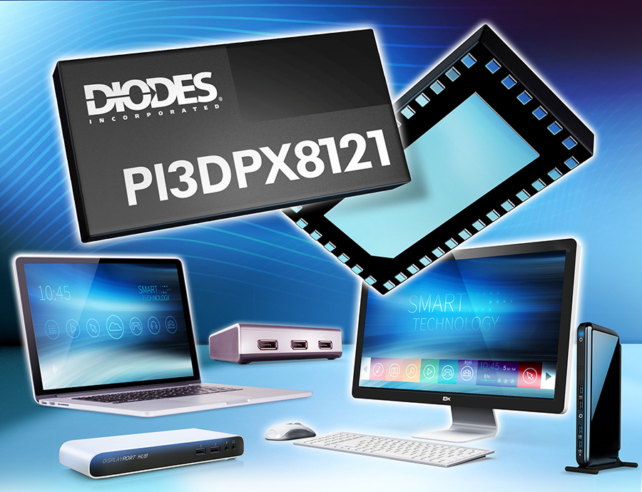 Diodes-DisplayPort2.0-PI3DPX8121