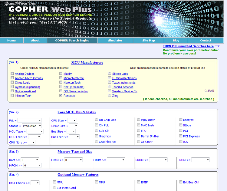 Gopher-search-engine