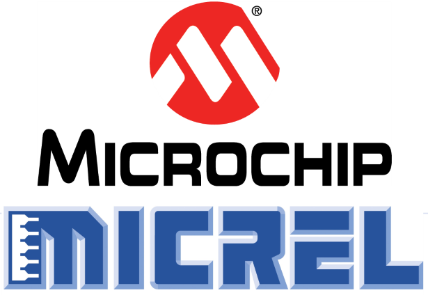 Microchip and Micrel logos