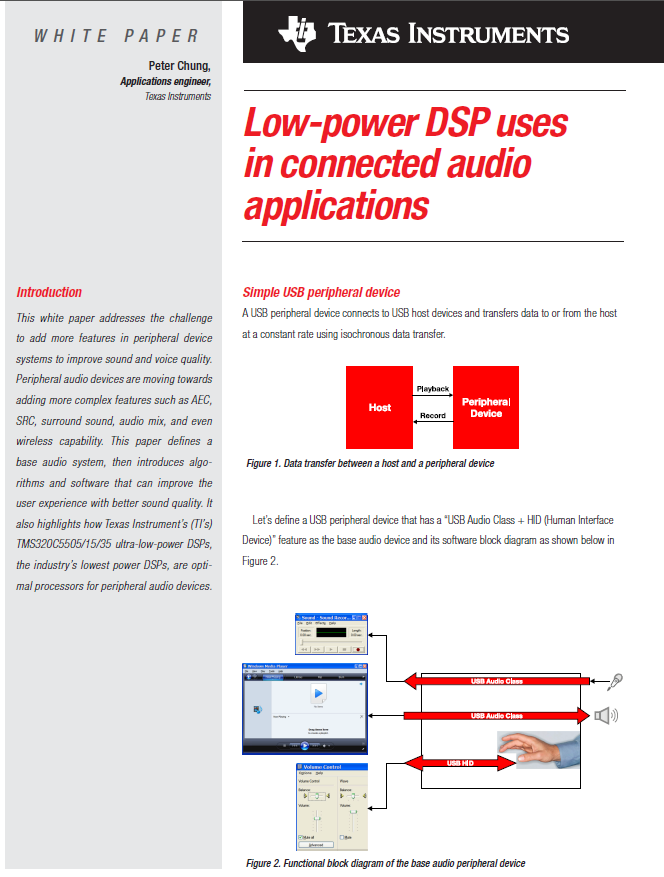 Texas Instruments Low-Power DSP