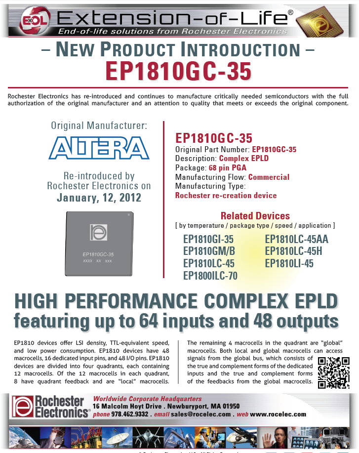 Rochester Electronics EP1810GC-35