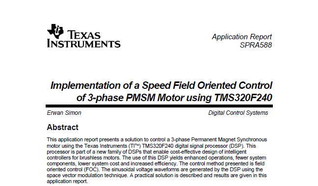 Texas Instruments Implementation