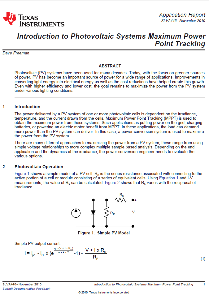 TI - slva446 app note