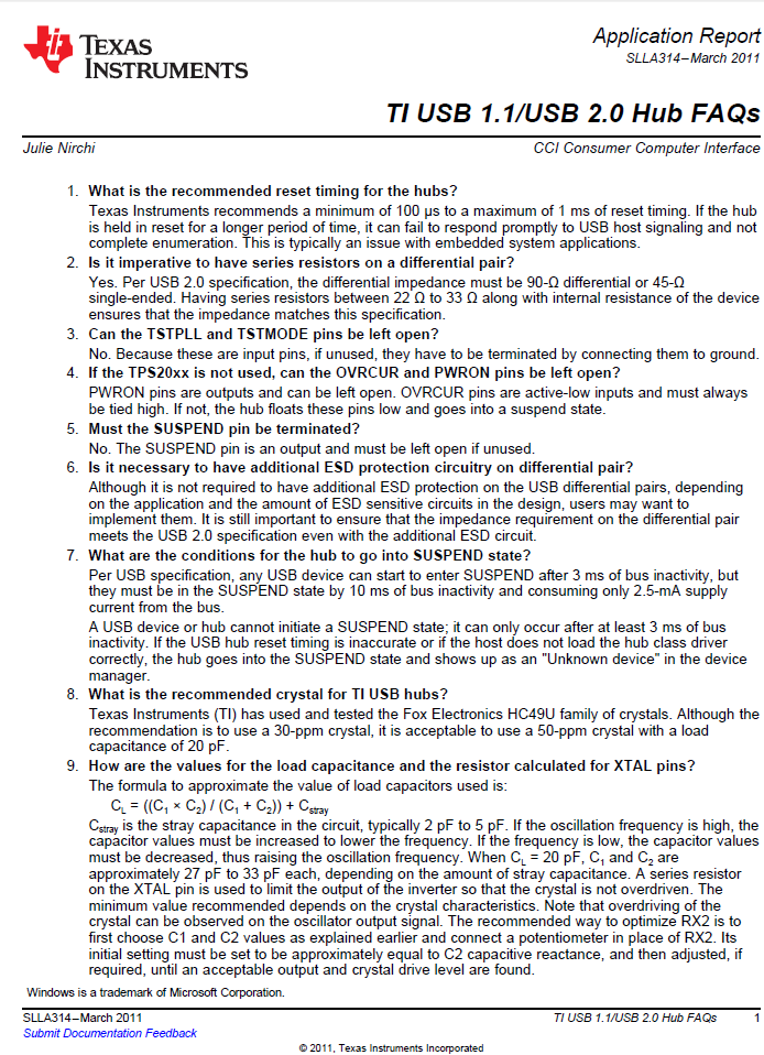 TI - slla314 app note