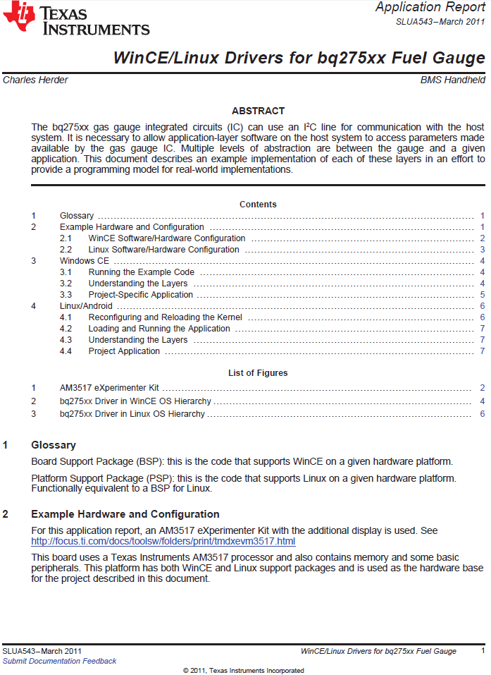 TI - slua543 app note