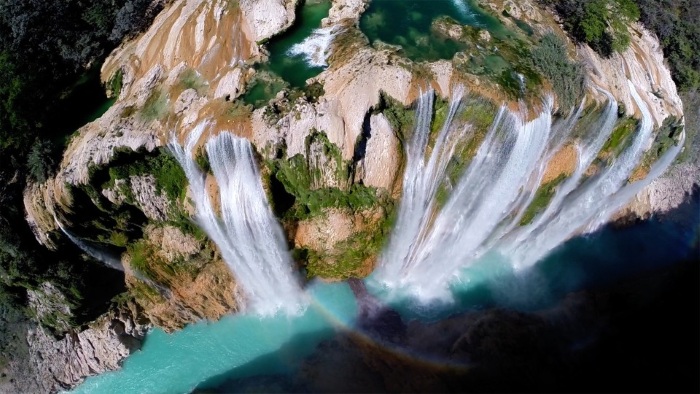 dronestagr.am - tamul waterfall