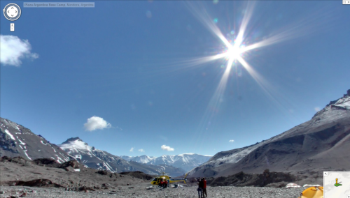 Google Maps - Aconcagua