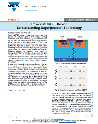 Vishay - Power MOSFET app note