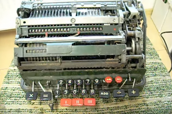 Mechanical calculator