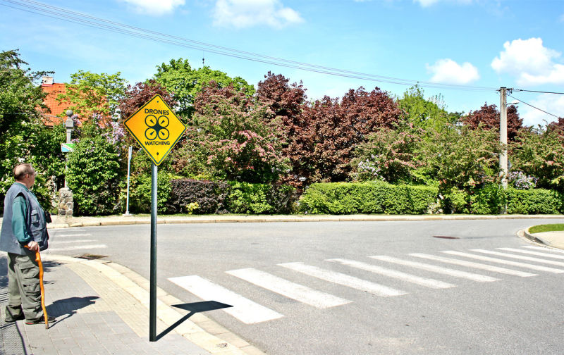 Drones_are_Watching_Sign