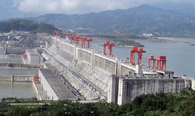 Three Gorges Dam.