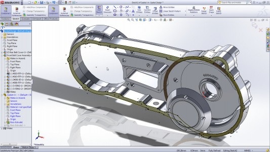 Solidworks 2013.