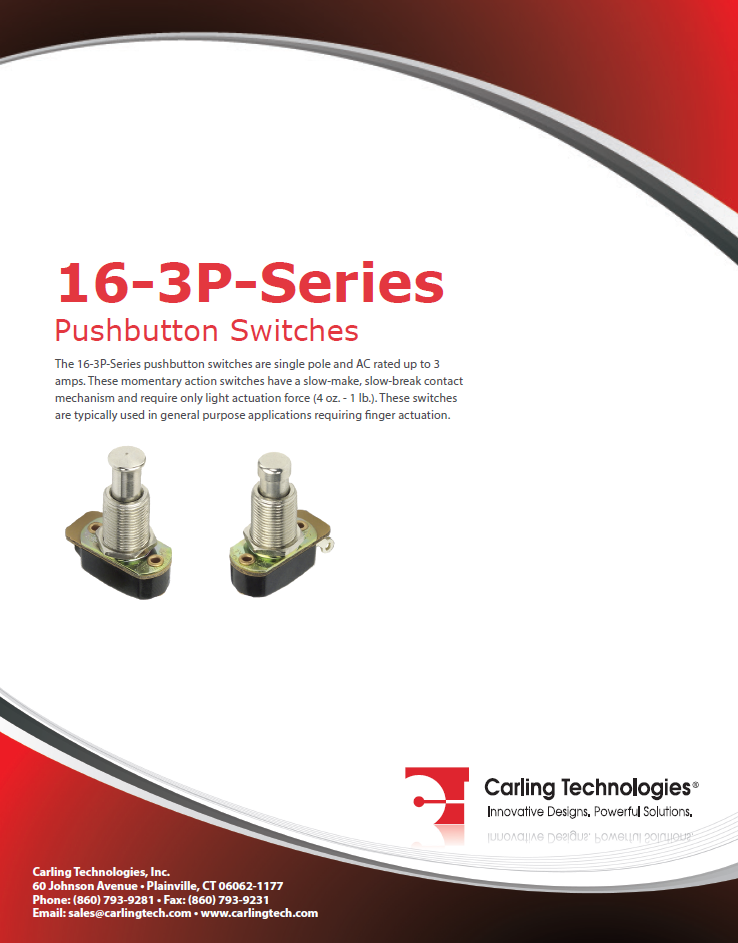 Carling Tech -  16-3P-Series