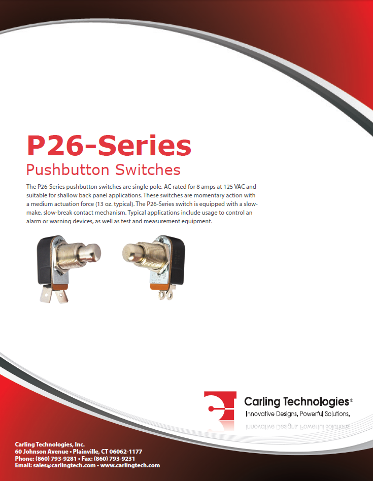 Carling Tech - P26-Series