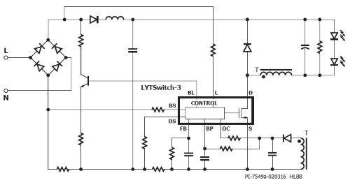 Power Integrations- LYTSwitch-3 Optimized Dimming Control