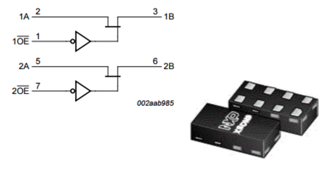 NXP - Dual FET Bus Switch