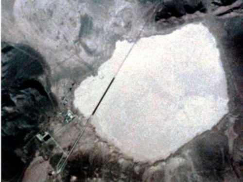 Skylab photograph of Area 51