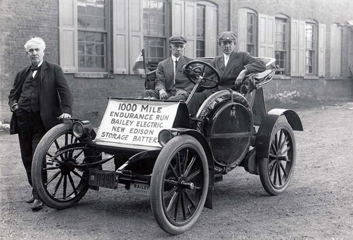 Old electric vehicle