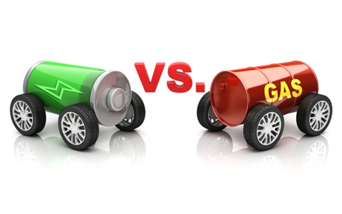 Electric vehicle vs gas vehicle