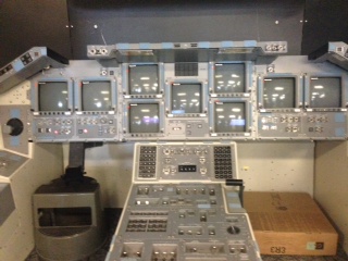 Inside of Space Shuttle