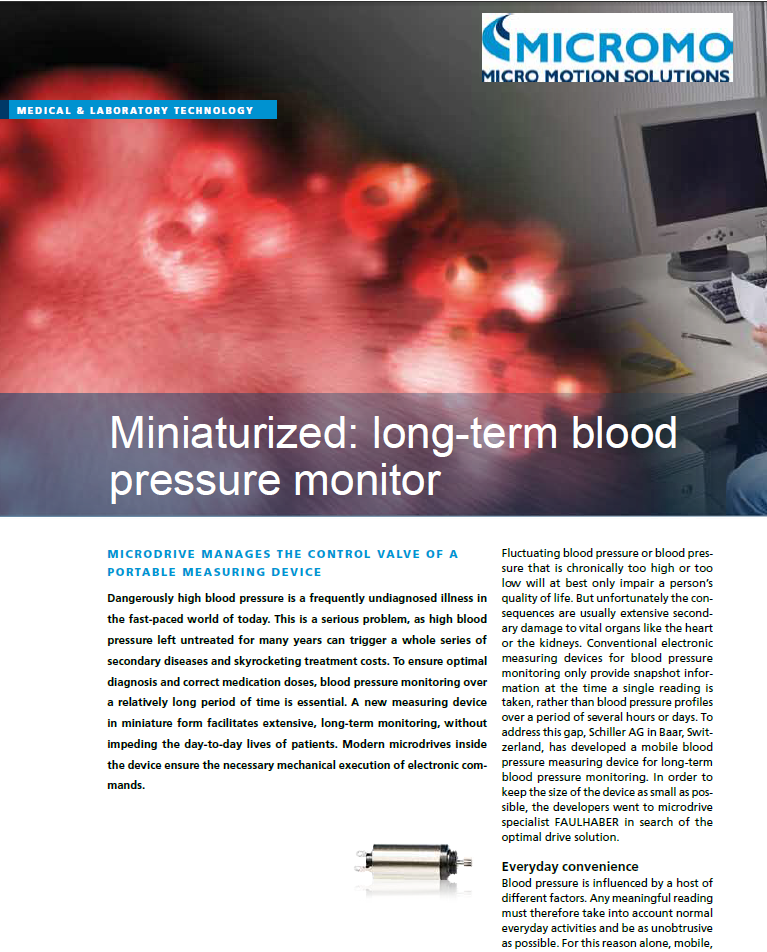 Micromo Blood Pressure Monitor