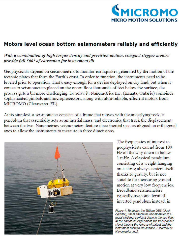 Micromo Nanometrics