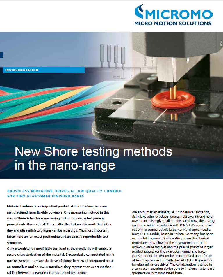 Micromo New Shore Testing