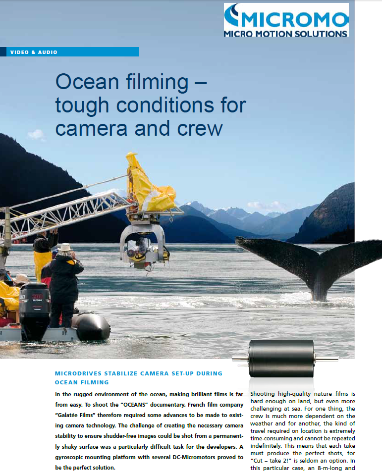 Micromo Ocean Filming