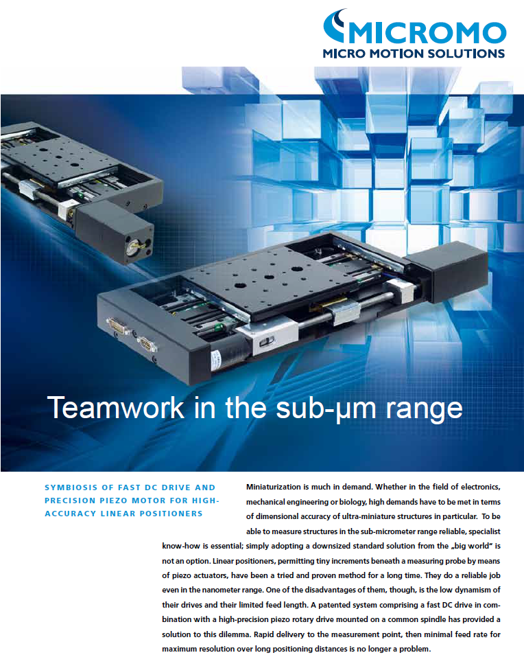 Micromo Teamwork Sub Um Range