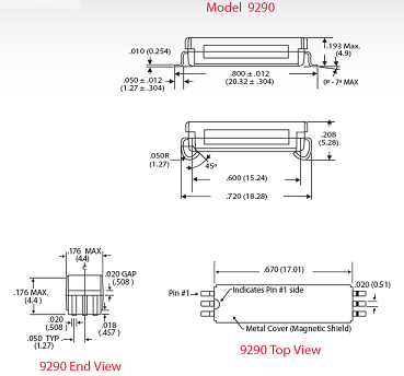 Coto Tech - 9290 Datasheet