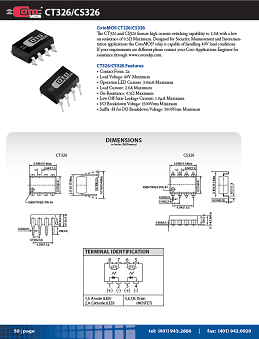 Coto Tech - CT326/CS326