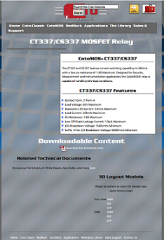 Coto Tech - CT337/CS337 relay