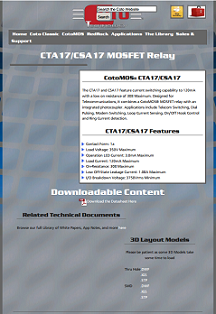 Coto Tech - CTA17/CSA17 relay