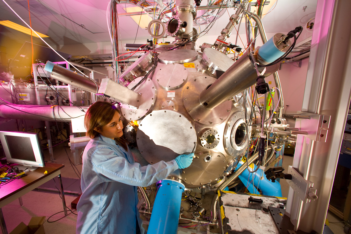 Trident Laser Facility in Los Alamos National Laboratory