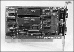 Interface card supports analog, ISDN modems