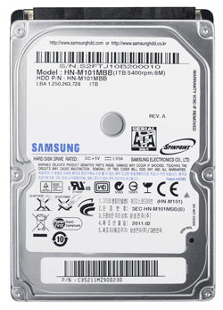 1-Tbyte HDD targets laptops